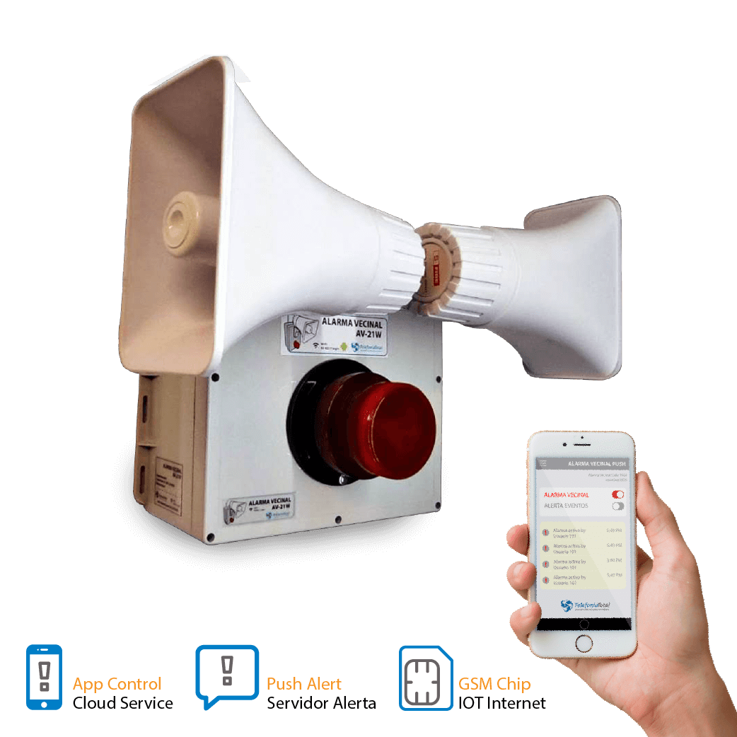 Alarma Vecinal App Push AVPush21