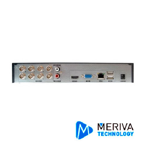 MSDV-5108 Grabador DVR 8 Canales +4 IP, 5 Megapixeles