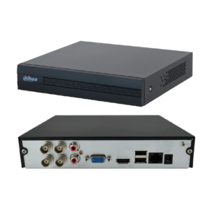 Grabador DVR 4 canales mod. DH-XVR1B04-I Dahua es compátible con camaras de hasta 1080p de resolucion. adicional soporta hasta 1 Canales IP plus y 1 b