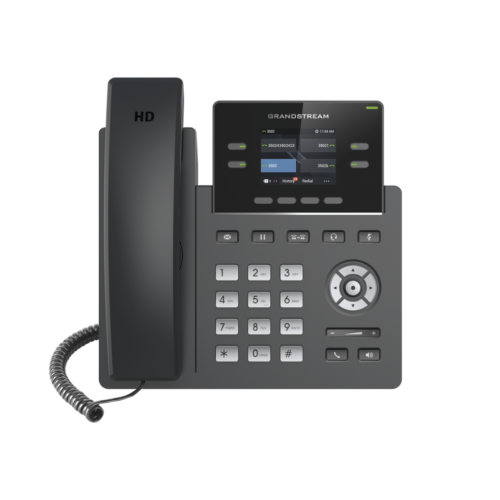 Grandstream GRP2612G Repetidor DECT | base DP750 y handset DP720 | hasta 300 metros en exterior y hasta 50 m en interior