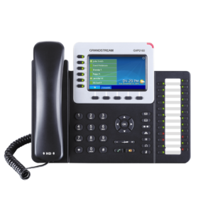 Grandstream GXP-2160 Teléfono IP SMB de 2 líneas con 3 teclas de función programables y conferencia de 3 vías | 5 Vcc