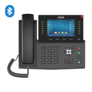 Fanvil X7C Teléfono IP Empresarial | 20 lineas SIP | Bluetooth integrado | Diademas | PoE y hasta 60 botones DSS con doble puerto Gigabit | soporta re